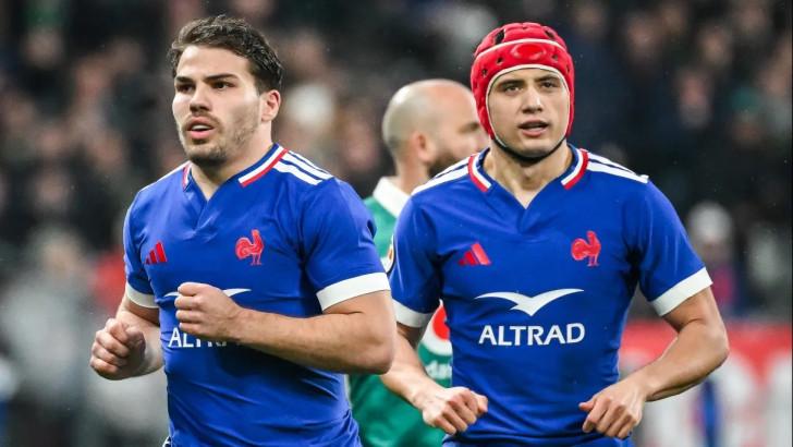 Antoine Dupont et Louis Bielle-Biarrey